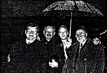 один из последних снимков (слева направо) С.Байдин, П.Морозов, Е.Николаев, В.Разоренов.