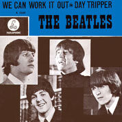 We Can Work It Out / Day Tripper, Parlophone UK, R 5389, December 03th, 1965, 7″45 RPM.