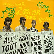 All You Need Is Love / Baby You're A Rich Man, Parlophone UK, R 5620, July 07th, 1967, 7″45 RPM.