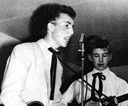 «The QUARRYMEN», November 23th, 1957 - John Lennon, Eric Griffiths.