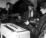 The first photo from the Ringo at the Cavern Club on August 22, 1962.