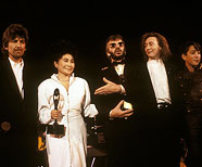 «Битлз» в Зале славы рок-н-ролла, 20 января 1988 год.