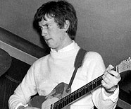 Eric Clapton in the band YARDBIRDS, 1964.