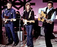 Eric Clapton with Carl Perkins & Johnny Cash The Johnny Cash Show recorded on November 5th, 1970.