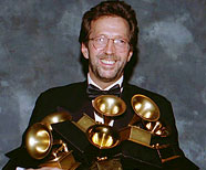 Eric Clapton received six Grammy Awards, February 24, 1993.