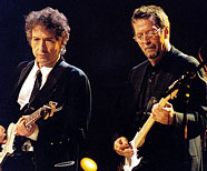 Bob Dylan & Eric Clapton,  Madison Square Garden, New York City, June 30th, 1999.