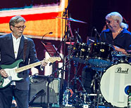Eric Clapton and Ian Paice, The O2 Arena, March 3, 2020 in London. Photo: Neil Lupin/Redferns.