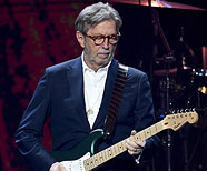 Eric Clapton at the Music For Marsden, March 3th, 2020 in London. Photo: Neil Lupin/Redferns.