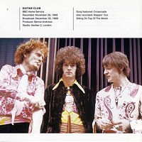 CREAM «BBC Sessions», Polydor 076 048-2, Release date: April 2003, CD.