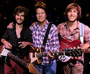 John Fogerty with his son Tyler (left) and Shane. L.A. El Rey Theatre, May 28th, 2013