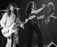 December 09, 1973. David Coverdale and Glenn Hughes first concert with «Deep Purple» at K.B. Halen in Copenhagen, Denmark.