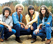 Первый состав группы «Eagles», 1972.
