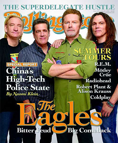 Журнал «Rolling Stone», 29 мая 2008 года - THE EAGLES