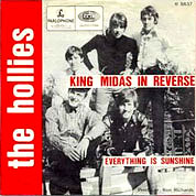 King Midas In Reverse / Everything Is Sunshine, Parlophone UK R 5637, 22 Sep 1967, 7″45 RPM.