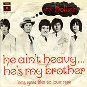 He Ain't Heavy.... He's My Brother / 'Cos You Like To Love Me, Parlophone UK R 5806, 19 Sep 1969, 7″45 RPM.