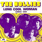 Long Cool Woman In A Black Dress / Cable Car, Parlophone UK R 5939, 14 Jul 1972, 7″45 RPM.