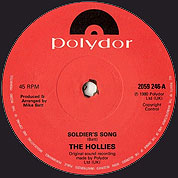 Soldier's Song / Draggin' My Heels, Polydor UK 2059 246, 2 May 1980, 7″45 RPM.