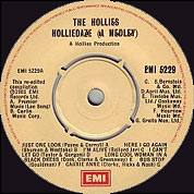 Holliedaze (A Medley) / Holliedaze (A Medley), EMI UK EMI 5229, 14 Aug 1981, 7″45 RPM.