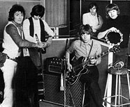 The Hollies In the studio, 1969.