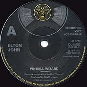 Pinball Wizard / Harmony, DJM UK, DJS 652, March 12, 1976, 7″45 RPM.