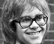 Elton John the first photo shoot, 1968.