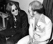Джон Леннон и Элтон Джон были друзьями, 1974.