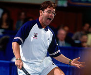 Элтон Джон любитель большого тенниса, 1993.