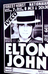 ELTON  JOHN / концертные афиши.