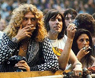 Robert Plant, Sept 19th 1974 Wembley Stadium London. CSN&Y & Joni Mitchell Concert.
