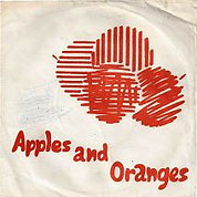 Apples And Oranges / Paint Box, Columbia UK, DB 8310, November 17th, 1967, 7″45 RPM.