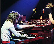 Rick Wright & Roger Waters, Animals tour, 1977.