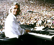 Rick Wright, Division Bell tour, London, October 20, 1994.