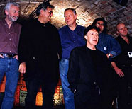 Pete Wingfield, Mick Green, David Gilmour, Ian Pace, Paul McCartney, Cavern Club, December 14, 1999.