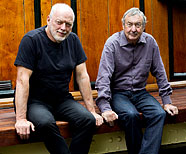 David Gilmour, Nick Mason, November 5th, 2014.