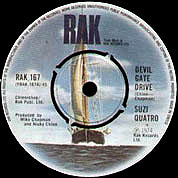 Devil Gate Drive / In the Morning, UK, RAK 167, February 01, 1974, 7″45 RPM.