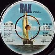 Tear Me Apart / Same As I Do, UK, RAK 248, February 04, 1977, 7″45 RPM.