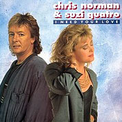Chris Norman And Suzi Quatro - I Need Your Love / The Growing Years, Polydor Germany 863 548-7, 1992 7″45 RPM.