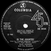In The Country / Finders Keepers, Columbia DB 8094, 2 Dec 1966, 7″45 RPM.