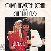 Olivia Newton-John With Cliff Richard: Suddenly / You Made Me Love You, EMI 5095, 8 Aug 1980, 7″45 RPM.