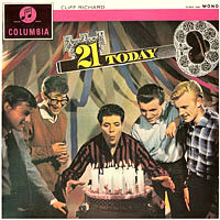 «21 Today», COLUMBIA  SCX 3409, Release date: 14 Oct 1961, LP.