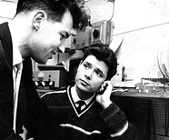 Cliff Richard in studio, 1963.