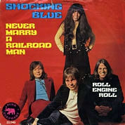 Never Marry A Railroad Man / Roll Engine Roll, Pink Elephant PE 22.040 G, 1970, 7″45 RPM.