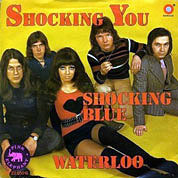 Shocking You / Waterloo, Pink Elephant PE 22.050 G, 21971, 7″45 RPM.