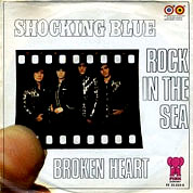 Rock In The Sea / Broken Heart, Pink Elephant PE 22.059 G, Aug 1972, 7″45 RPM.