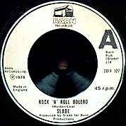 Rock 'n' Roll Bolero / It's Alright Buy Me, BARN 2014 127, 13 Oct 1978, 7″45 RPM.