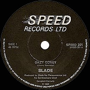 Okey Cokey / Get Down And Get With It, Speed Records Ltd. SPEED 201, Dec 1982, 7″45 RPM.