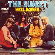Hell Raiser / Burning, RCA Victor 2357, Apr 1973, 7″45 RPM.