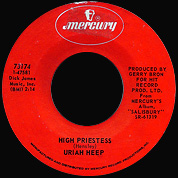 High Priestess / Time to Live, Mercury 73174, Jan 1971, 7″45 RPM.