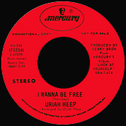 I Wanna Be Free / What Should Be Done, Mercury 73254, Nov 1971, 7″45 RPM.