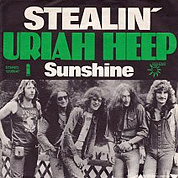 Stealin' / Sunshine, Island 12 959 AT, Sep 1973, 7″45 RPM.
